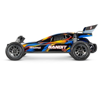 Traxxas Bandit VXL Brushless 1/10 RTR 2WD Buggy - Blue with Pro Series Magnum 272 Transmission, No Battery/Charger