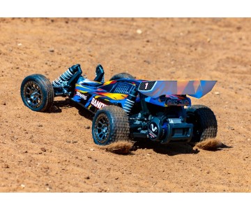 Traxxas Bandit VXL Brushless 1/10 RTR 2WD Buggy - Blue with Pro Series Magnum 272 Transmission, No Battery/Charger