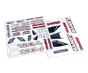 Traxxas Bandit Decal Sheet