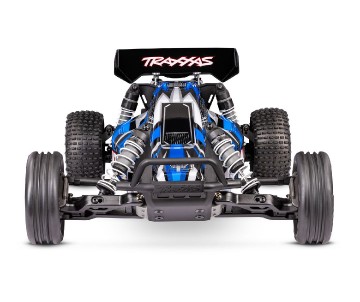 Traxxas Fully 1/10 Bandit, assembled, waterproof, Ready-To-Race®, with TQ™ 2.4 GHz radio system, XL-5® Electronic Speed Control, 8.4 V NiMH 3000 mAh Power Cell™ battery, 4-amp USB-C fast charger, and ProGraphix® painted body.