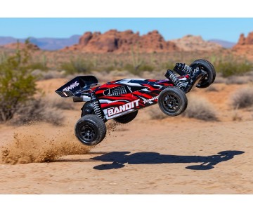 Traxxas Bandit 1/10 Extreme Heavy Duty Off-Road Buggy with TQ 2.4GHz radio system - RedX