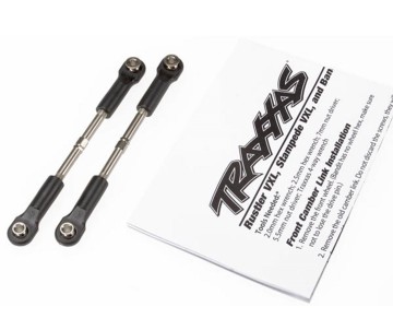Traxxas Turnbuckles / Toe Links with Rod Ends, 55mm (2)