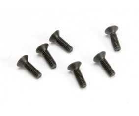 Traxxas 2.5X8mm Flat Head Screws (6)
