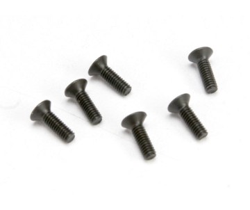Traxxas 2.5X8mm Flat Head Screws (6)