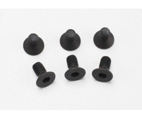 Traxxas 3x6mm Flat Head Machine Hex Screw (6)