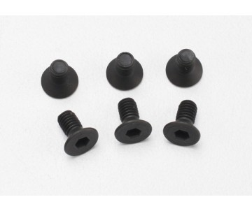 Traxxas 3x6mm Flat Head Machine Hex Screw (6)