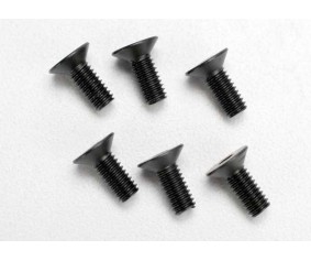 Traxxas 4x10mm Flat Head Screws (6)