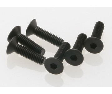 Traxxas 4x15mm Flat Head Screws (6)