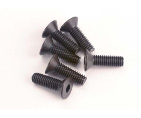 Traxxas 3X10mm Flat Head Screws (6)