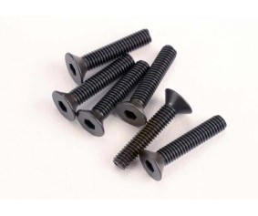 Traxxas 3X15mm Flat Head Machine Screw (6)