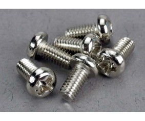 Traxxas 3x6mm Roundhead Machine Screws (6)