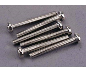 Traxxas 3x23mm Roundhead Machine (6)
