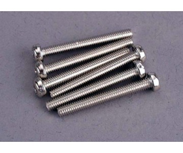 Traxxas 3x25mm Button Head Machine Screw (6)