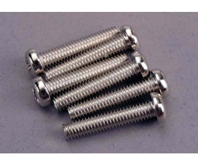 Traxxas Screws, 4x20mm Roundhead Machine (6)
