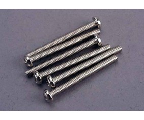 Traxxas 3x80 mm Roundhead Machine Screws (6)