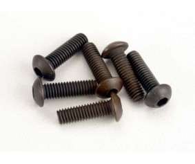 Traxxas 3x10mm Button Head Screws (Hex Drive) (6)