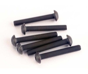Traxxas 3X20mm Button Head Screws (Hex Drive) (6)