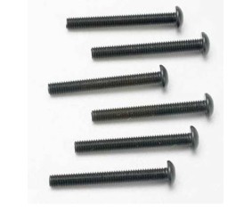 Traxxas 3X25mm Button Head Screws (Hex Drive) (6)