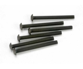 Traxxas 3x30mm Button Head Machine Screws (6)