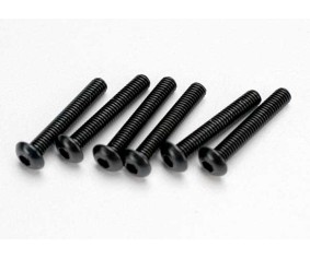 Traxxas 3x18mm Button Head Screws (6)