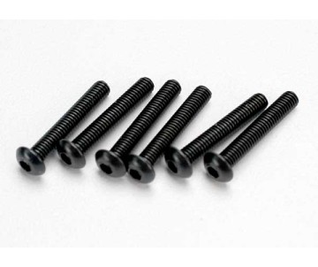 Traxxas 3x18mm Button Head Screws (6)