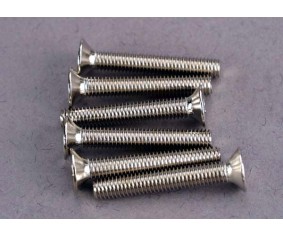 Traxxas 3x20mm Flat Head Phillips Screw (6)