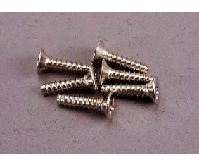 Traxxas Screws, 3x12mm Countersunk Self-Tapping (6)