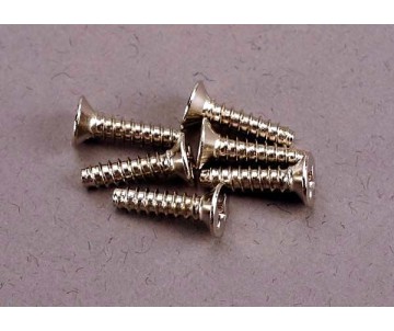Traxxas Screws, 3x12mm Countersunk Self-Tapping (6)