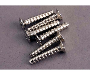 Traxxas Screws, 3x15mm Countersunk Self-Tapping (6)