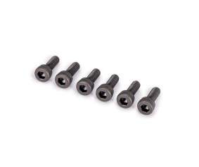 Traxxas Screws, 3x8mm caphead machine (hex drive) (6)