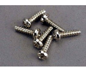 Traxxas Screws, 3x10mm Roundhead Self-Tapping (6)
