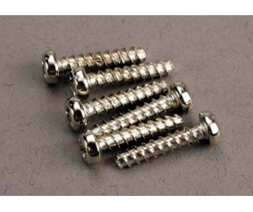 Traxxas Screws, 3x14mm Roundhead Self-Tapping (6)
