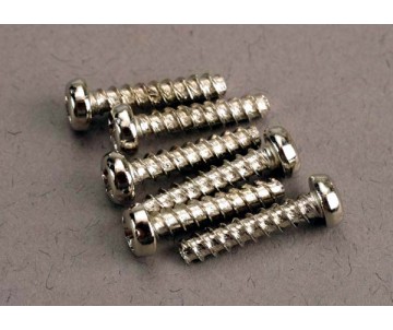 Traxxas Screws, 3x14mm Roundhead Self-Tapping (6)