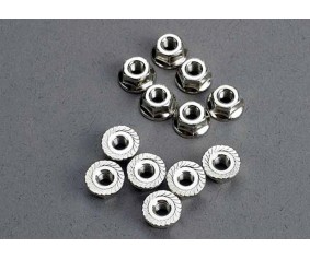 Traxxas 3mm Nuts, 3mm flanged (12)