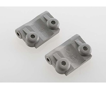 Traxxas - Mounts, suspension arm (rear) (+/- 1Â°) (l&r) (grey)