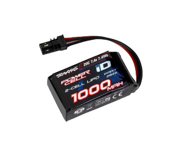 Traxxas 1000mAh 2S 7.4V 20C LiPo Battery (fits TRX-4M)