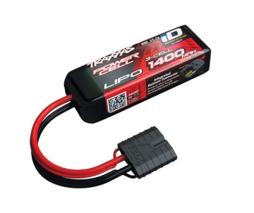 Traxxas 1400mAh 3S 11.1V 25C LiPo iD Connector Soft Case 88x20x35mm