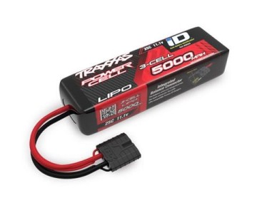 Traxxas 5000mAh 3S 11.1V 25C LiPo iD Connector Soft Case 135x29x44mm