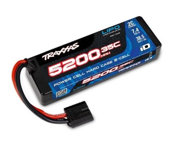 Traxxas 5200mAh 7.4V 2S 35C LiPo Battery - Hard Case