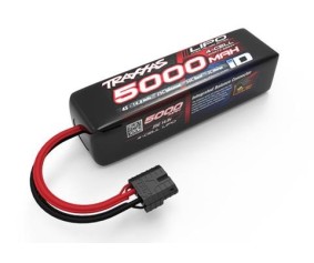 Traxxas 5000mAh 4S 14.8V 25C LiPo iD Plug Soft Case (Long) 155x34x45mm