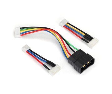 Traxxas Adapter, Traxxas iD LiPo battery (adapts Traxxas iD batteries to separate balance ports)
