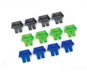 Traxxas Battery charge indicators (green (4), blue (4), grey (4))