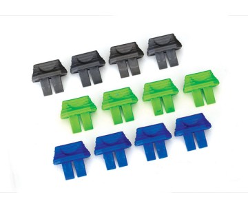 Traxxas Battery charge indicators (green (4), blue (4), grey (4))