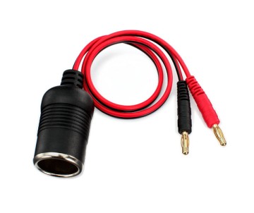 Traxxas 12v Adapter (Female) To Bullet
