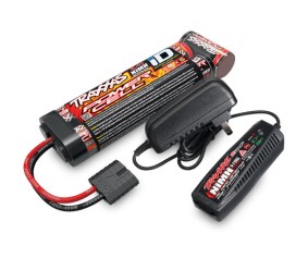 Traxxas Battery/charger completer pack (includes TRA2969 2-amp NiMH peak detecting AC charger (1), TRA2923X 3000mAh 8.4V 7-cell NiMH battery (1))