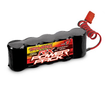 Traxxas 1200mAh 6.0V NiMH Flat RX 18x7x7mm