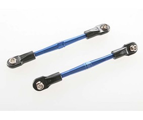 Traxxas 59mm Aluminum Turnbuckle Toe Link (Blue) (2)