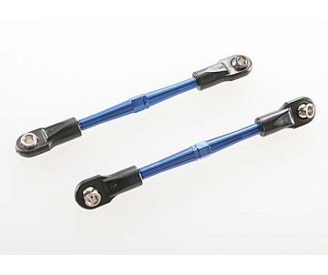 Traxxas 59mm Aluminum Turnbuckle Toe Link (Blue) (2)