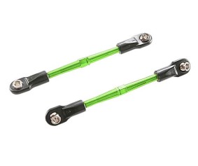 Traxxas 59mm Aluminum Turnbuckle Toe Link (Green) (2)