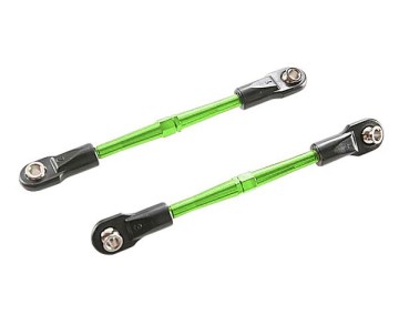 Traxxas 59mm Aluminum Turnbuckle Toe Link (Green) (2)